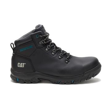 Dámské Bezpečnostní Boty Caterpillar Mae Steel Špicí Waterproof Černé | CAT423-CZ