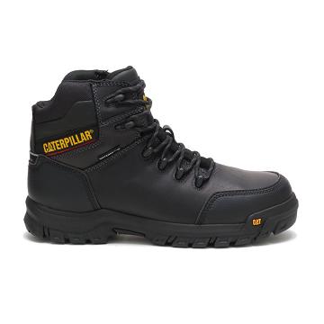 Pánské Bezpečnostní Boty Caterpillar Resorption Waterproof Composite Špicí Černé | CAT055-CZ