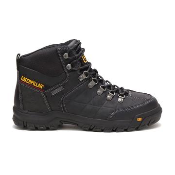 Pánské Nepromokavé Boty Caterpillar Threshold Waterproof Steel Špicí Černé | CAT122-CZ