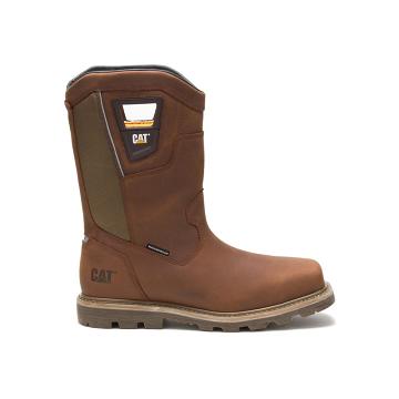 Pánské Pracovní Boty Caterpillar Stillwell Waterproof Steel Špicí Hnědé | CAT110-CZ